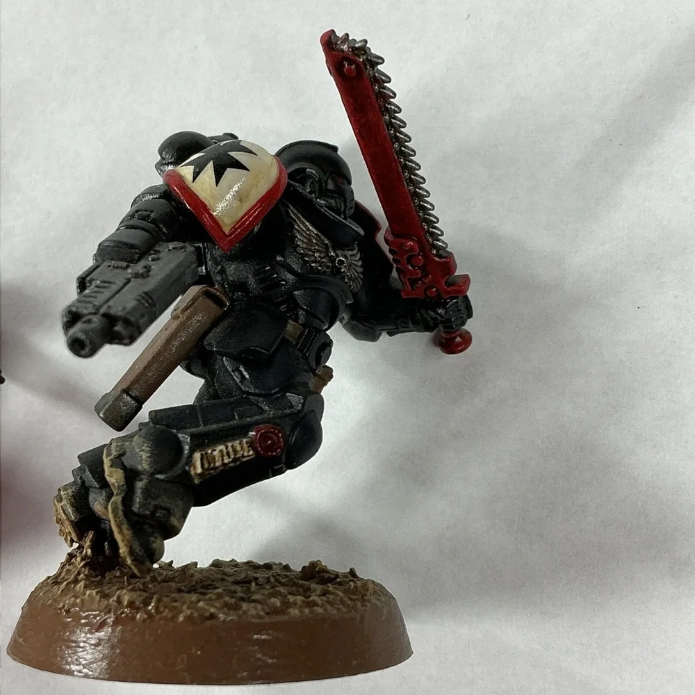 Warhammer 40k Assault Interccessors Space Marine‎ Black Templar Primaris Painted